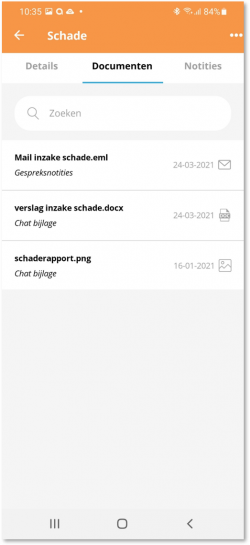 schade documenten schade documenten