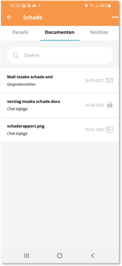 schade documenten schade documenten
